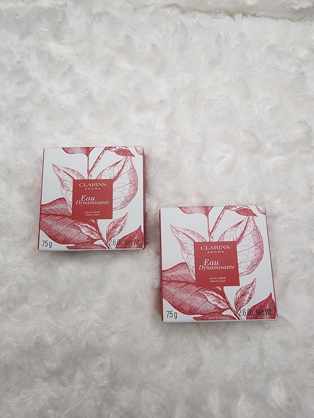 Clarins Eau Dynamisante Soap Bars